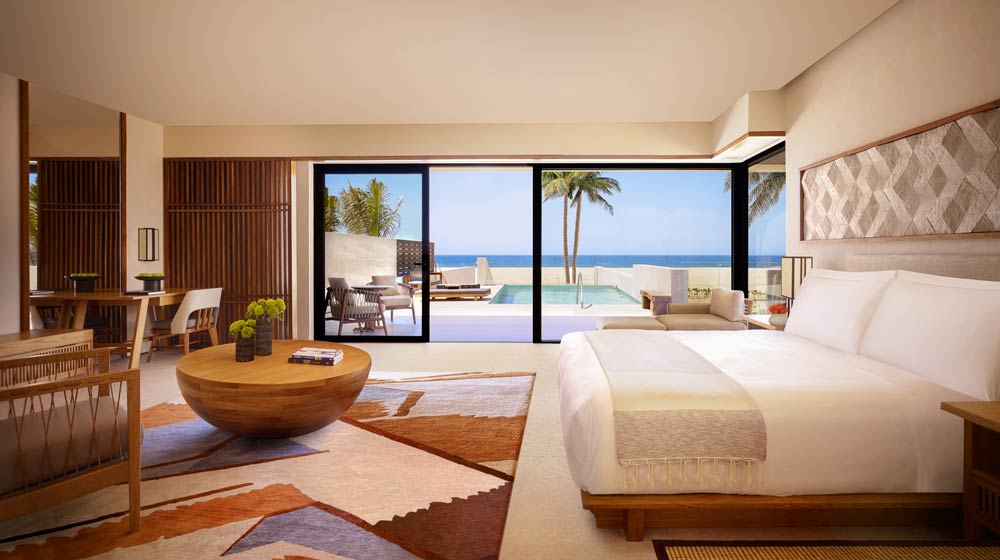 Nobu Hotel Los Cabos | Junior Suite Private Pool, Oceanfront