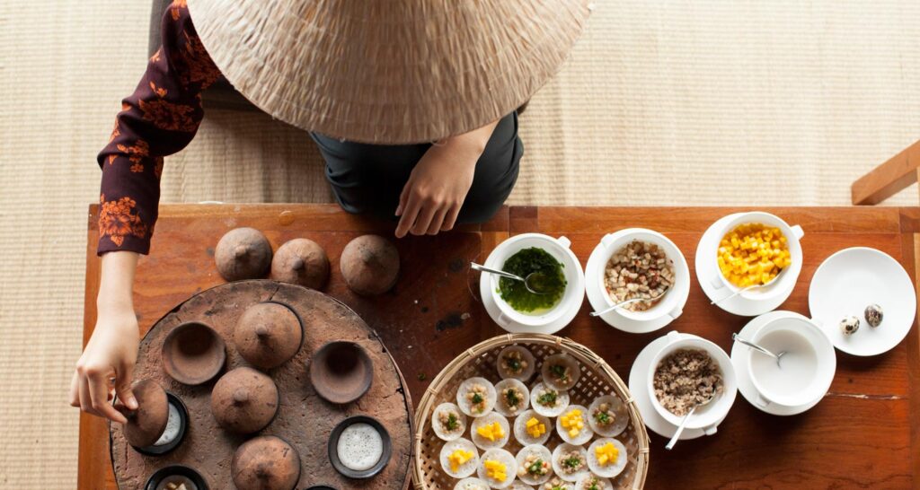 Afternoon tea at Amanoi