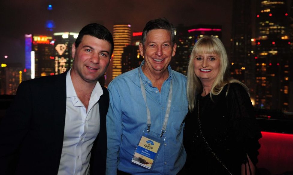 Adam Schwab, Luxury Escapes; Tom Manwaring; Michelle Black, Viking Cruises.