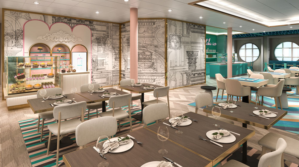 Cake Corner | Dream Cruises' Explorer Dream 