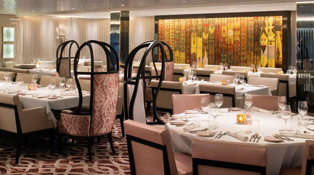 Celebrity Cruises &copy Celebrity Edge Normandie Restaurant (French Restaurant)