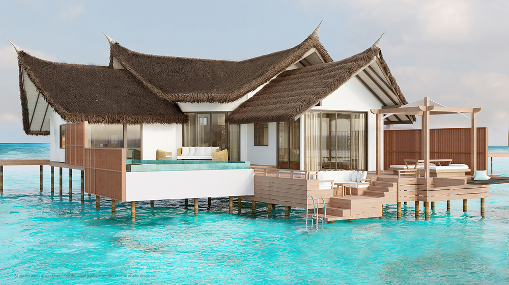 Jumeirah Vittaveli - Infinity Pool Ocean Villa