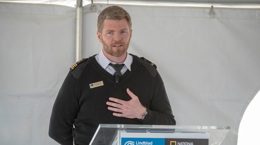 National Geographic Venture Captain, Andrew Cook