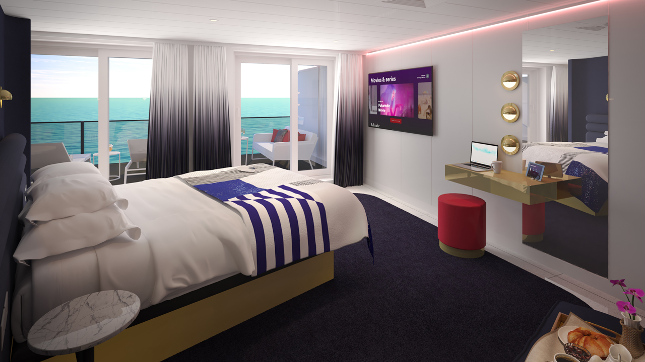 Virgin Voyages | Posh Suite by day