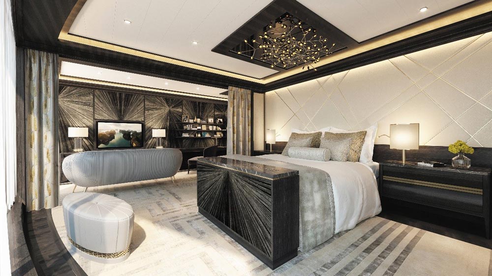 Regent Seven Seas Cruises | Seven Seas Splendor's Regent Suite - Master Suite