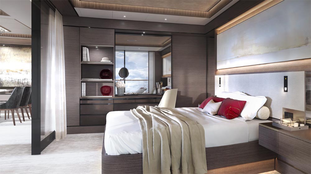 The Ritz-Carlton Yacht Collection | The Owners Suite - Bedroom