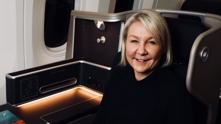 Qantas International CEO Alison Webster | Image credit: The Sydney Morning Herald