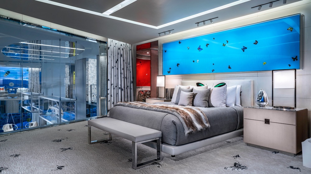 Palms Casino Resort Empathy Suite | Bedroom
