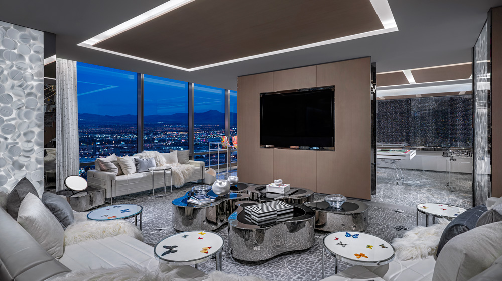Palms Casino Resort Empathy Suite | Media Lounge