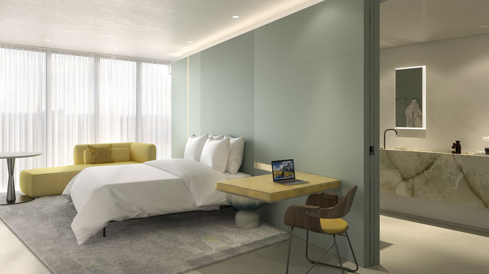 Andaz Gangnam Seoul rendering