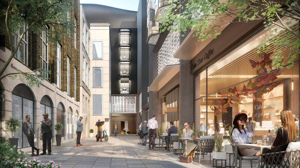 Cheval Blanc London | Barlow Place - &copy Foster + Partners 