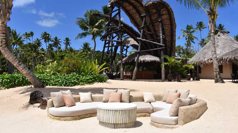 Laucala Island - Beach Bar Sunken Lounge