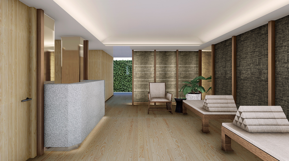 Chiva-Som Niranlada Lounge rendering