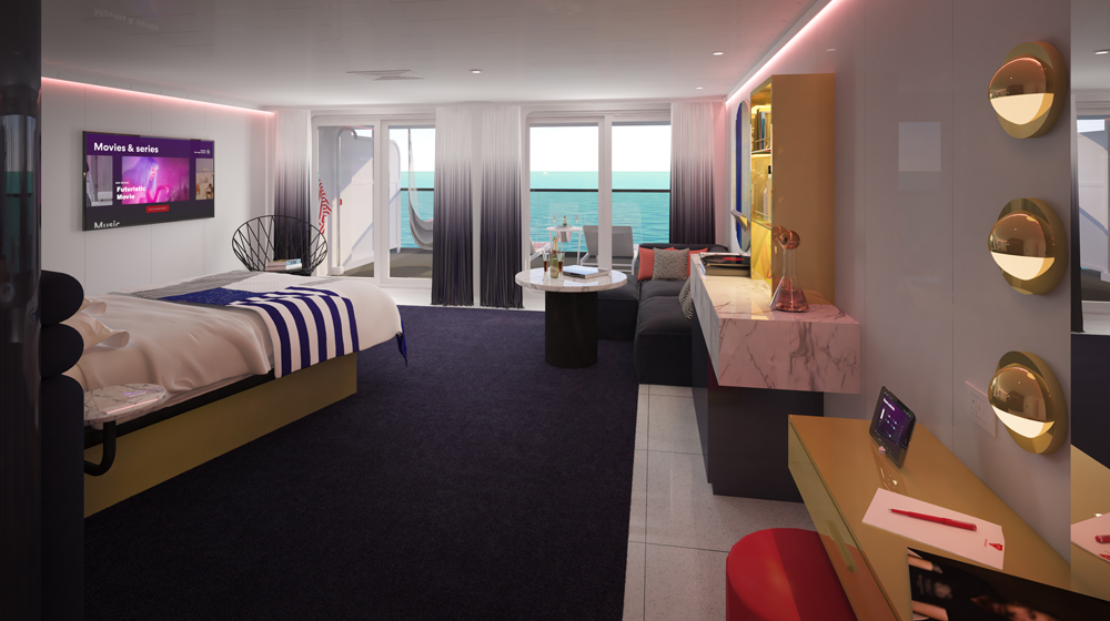 Scarlet Lady Gorgeous Suite