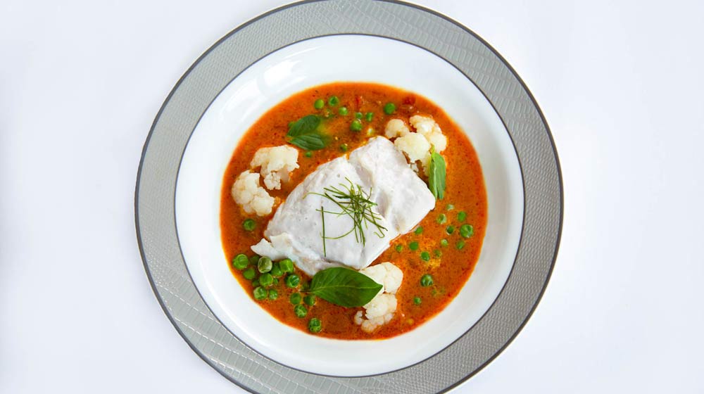 Coconut Poached Fish