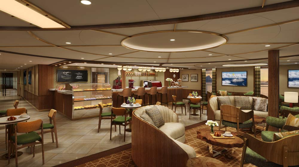 Seabourn expedition ships | Seabourn Square cafe
