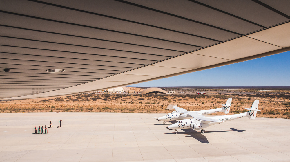 VMS Eve at Spaceport America | © Virgin Galactic