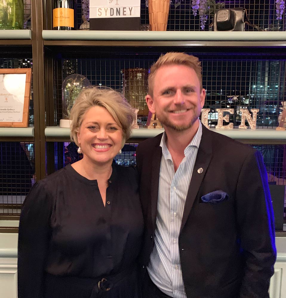 Lisa Pile, Regent Seven Seas Cruises and Adam Armstrong, Silversea