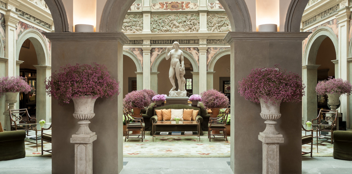 Lobby of Four Seasons Hotel Firenze