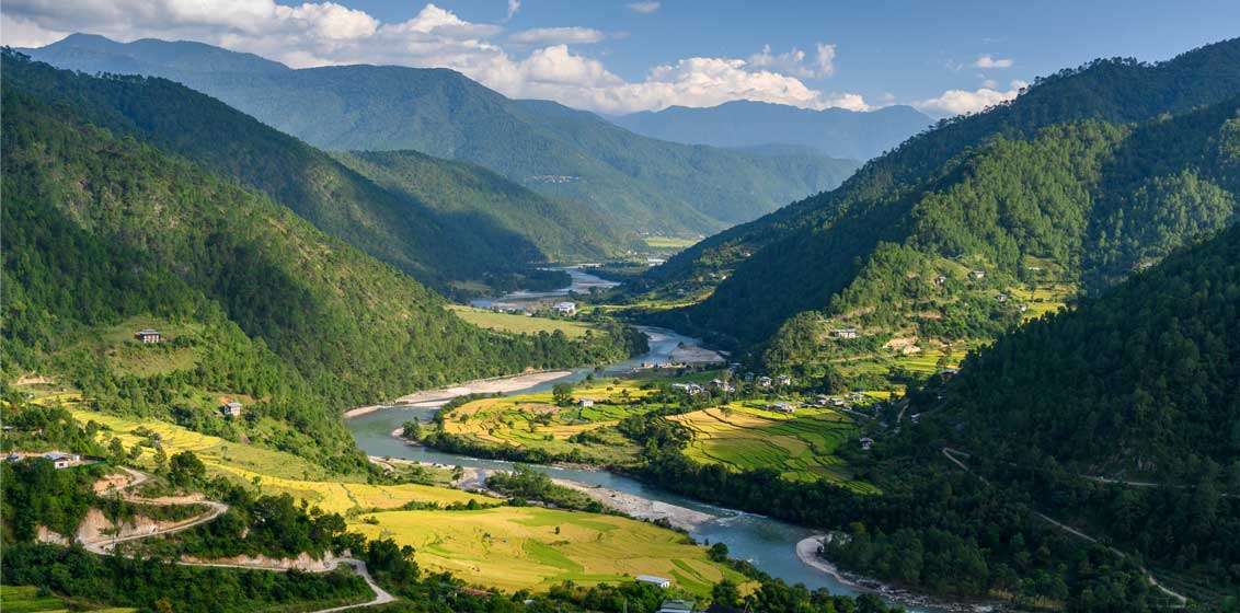 Punakha Valley, Bhutan