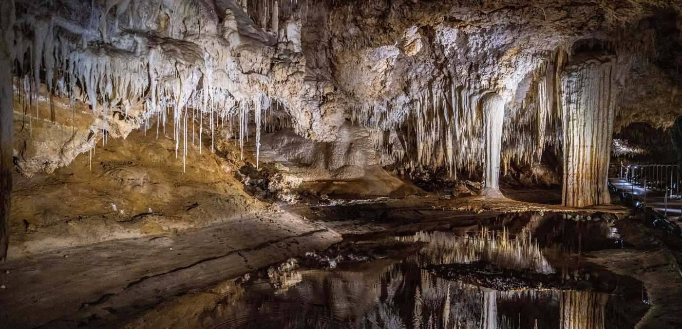Lake Cave, Margaret River in Western Australia