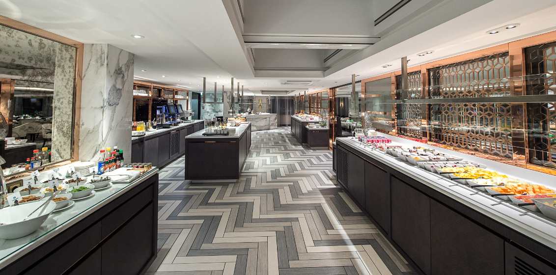 a breakfast restaurant onboard Riverside Mozart