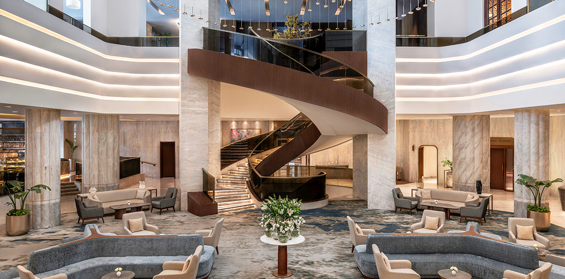 Sofitel Cairo lobby
