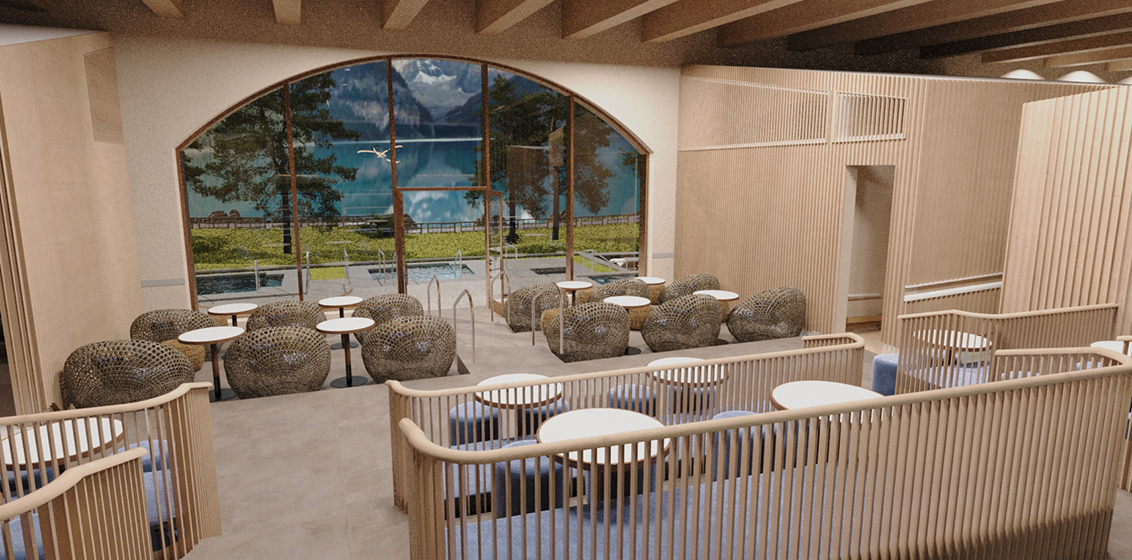 Basin Glacial Waters' Glacial Lounge